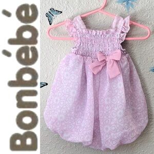 Baby Romper with Bow Bonbébé